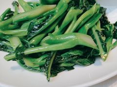 榄菜蒸芥兰-旺顺阁鱼头泡饼(小红门店)