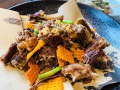 椒盐鸭架-北京老铺烤鸭(老城根店)