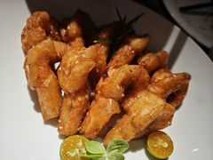 蜜汁酥皮虾-四季民福烤鸭店(西单华威约饭街店)