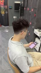 点击看大图 -藤野造型烫发染发