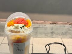 芒芒甘露手炒冰-喜茶(深圳万象城黑金店)