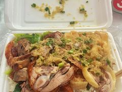 油鸡拼烧鹅饭-九爺雞(文德路店)