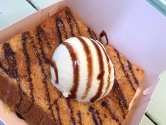 香草冰淇淋厚吐司-阿信厚吐司(曾厝垵店)