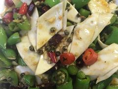 双椒爆黄喉-盱眙虾神於氏龙虾(夫子庙红街店)