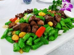 玉豆百合牛仔粒-渔鸽皇酒楼(鸿大广场店)