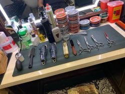 -595barbershop美式油头