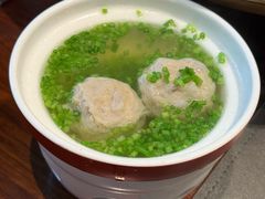 芹菜芋圆汤-九福楼大酒店