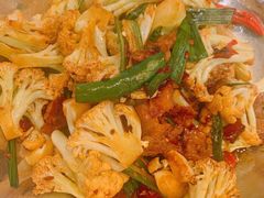 干锅有机花菜-淮扬韵.淮扬味道