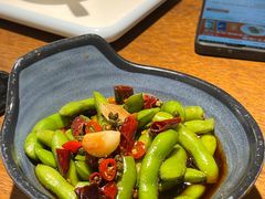 盐水毛豆-乔街深夜食堂·小龙虾·高压锅生蚝(杭州总店)