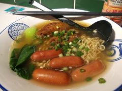 鸡翅芝士肠面-無牌小范·香港明星美食