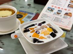 椰奶芒果芋圆黑糯米-福星牛奶甜品店(常平店)