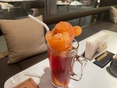 「无限续饮」小熊冻柠茶-领鲜天下·焗海鲜·花胶鸡(天目里店)