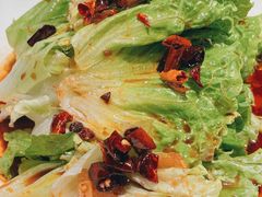 胡麻油炝拌巴西生菜-胖老汉(北京路店)