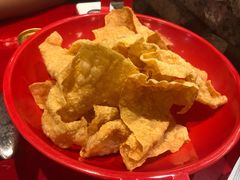 炸豆皮-谭鸭血老火锅(七宝万科广场店)