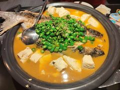 -探鱼·鲜青椒爽麻烤鱼(西南商都店)