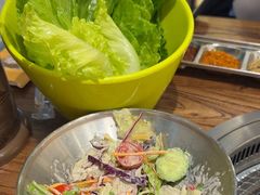 -明洞阿姨·韩式酱蟹烤肉·创意料理(三元桥店)