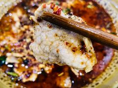 水煮肉片-雨田饭店