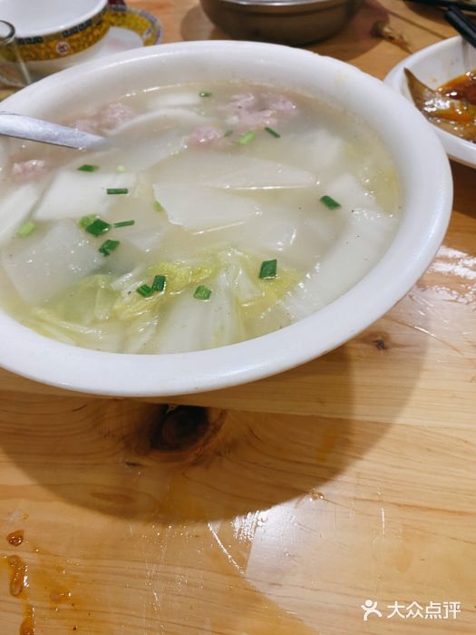 老字号怡玺·藿香雅鱼(20年雅安店)酥肉丸子汤图片