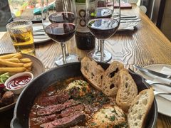 牛排北非蛋+面包片-Money Shops(愚园路店)