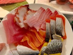 -广州万富希尔顿酒店-感趣自助餐厅·生蚝海鲜刺身