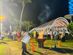 -JW万豪厨房餐厅·滨海草坪烧烤·海鲜·海景(三亚绿发山海天JW万豪酒店)