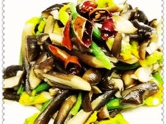 鸡枞菌炝拌黄瓜苗-环球港凯悦 · 享悦中餐厅