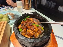 石锅杭椒牛蛙-桂满陇-西湖船宴(西单大悦城店)