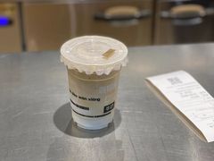 天然水牛乳拿铁-闻道万巷咖啡馆(南大街地铁站店)