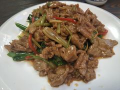 潮汕沙茶牛肉炒芥兰-大洋家·精品潮汕菜·生腌砂锅粥(天河东路店)