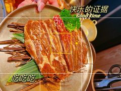 -草家酱蟹炭火烤肉店(珲春南路一店)