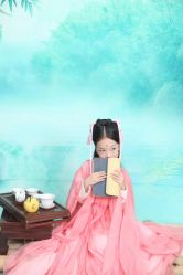 -后宫·古装汉服京剧儿童亲子全家福摄影
