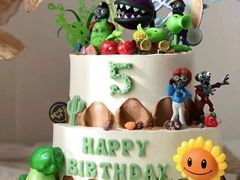 -咖咖熊蛋糕定制·英国蓝风车动物性淡奶油