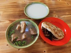 豆泡丸子汤-清真-戏楼王记牛肉面