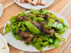 炒护心皮-铁东熏肉大饼铺