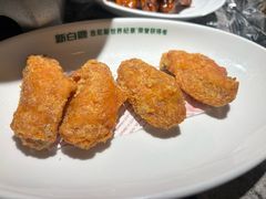 蛋黄鸡翅-新白鹿餐厅(松江开元地中海店)