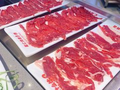 现切吊龙肉-为什么牛潮汕牛肉火锅(中信广场店)