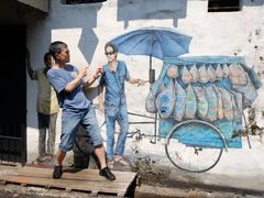 -槟城街头艺术街区