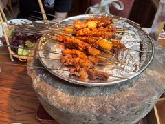 -拾光与烟火丨炭火串烧·自贡小活鲜(西村大院店)