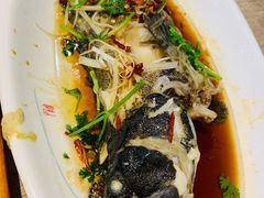 油泼黑石斑-大城·烧烤海鲜大排档(台东店)