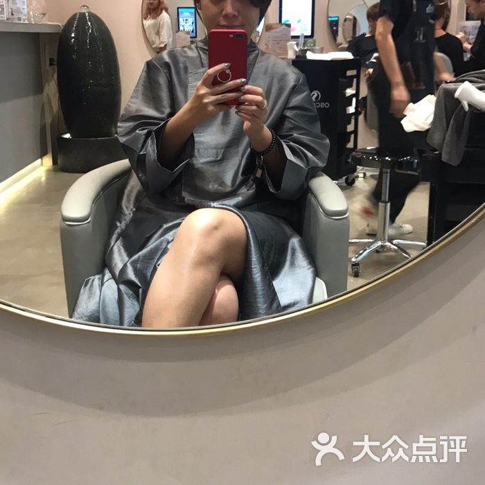 with beauty salon 韩国美发美容美妆沙龙
