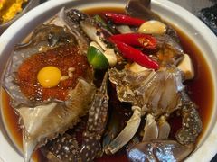 -草家酱蟹炭火烤肉店(珲春南路一店)