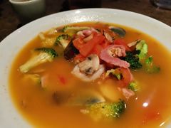 上汤西兰花-绿茶餐厅(崇文门新世界店)
