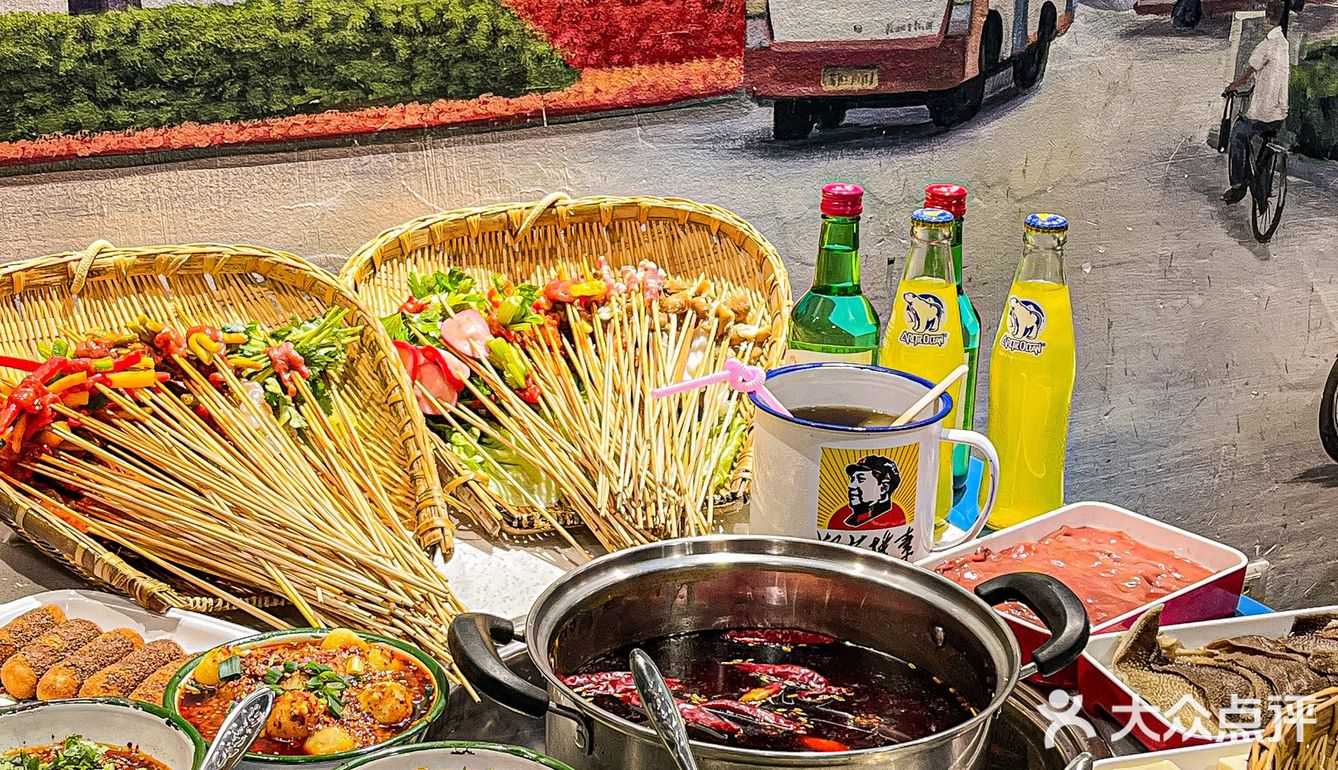 老扬州建筑风串串🍢6毛荤素一串给我炫‼️