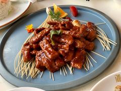 葱烤牛仔肉-御龙宴