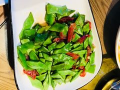 香肠炒云豆-山芋腔苏北菜(盐城滨海店)