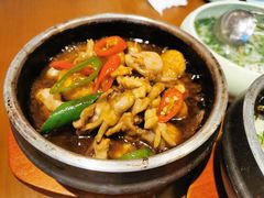 石锅蛏子牛蛙-三凤酒家·百年无锡菜(清扬茂业店)