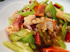 马贝肉炒尖椒-渔娘渔家丹东海鲜(东直门店)