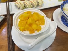 鲜芒果双皮奶-大甜九港式甜品(武林店)