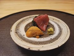 刺海胆拼金枪鱼中腩-晴空·日本料理(万象城店)