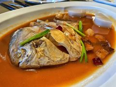 鲳鱼烧年糕-新荣记(新源南路店)